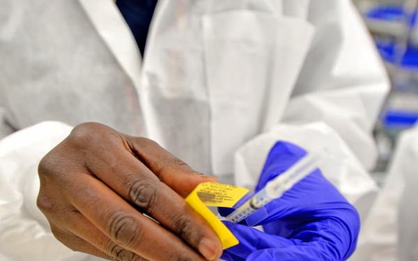 COVID-19 Vaccine Syringe Preparations at Bay Pines VAHCS - CW Bill Young VAMC