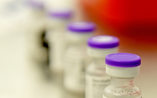 COVID-19 Vaccine Syringe Preparations at Bay Pines VAHCS - CW Bill Young VAMC