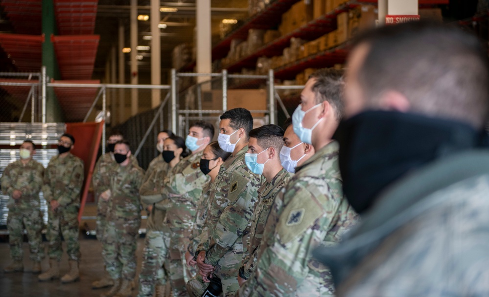 74th Aerial Port Squadron and Texas Army National Guard helicopter rigging mission