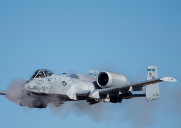 Air Forces Southern Commander flys A-10