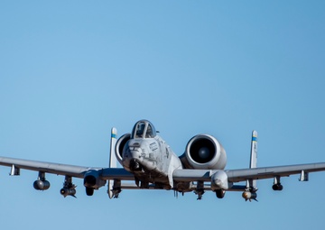 Air Forces Southern Commander flys A-10