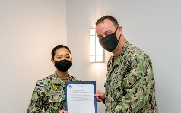 Frocking ceremony, December 2020