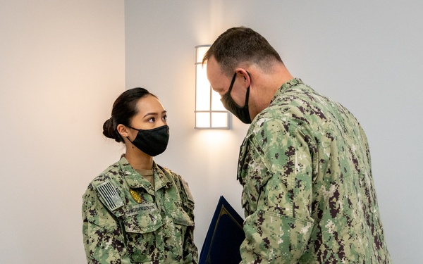 Frocking ceremony, December 2020