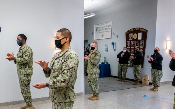 Frocking ceremony, December 2020