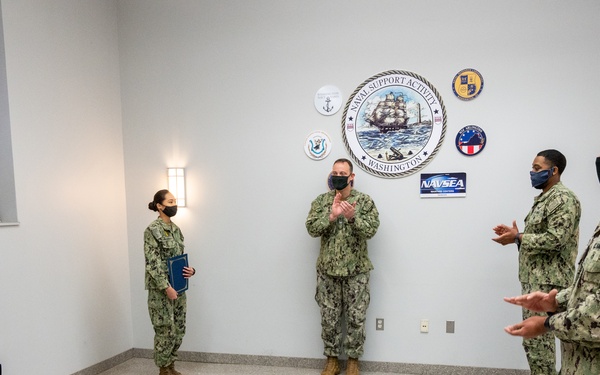 Frocking ceremony, December 2020