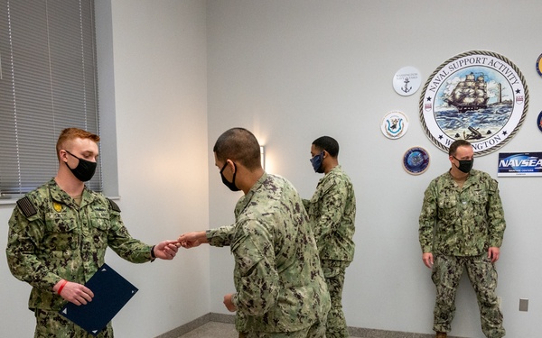 Frocking ceremony, December 2020