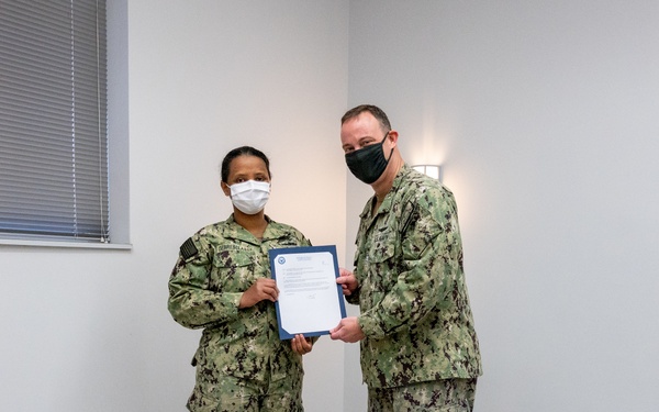 Frocking ceremony, December 2020