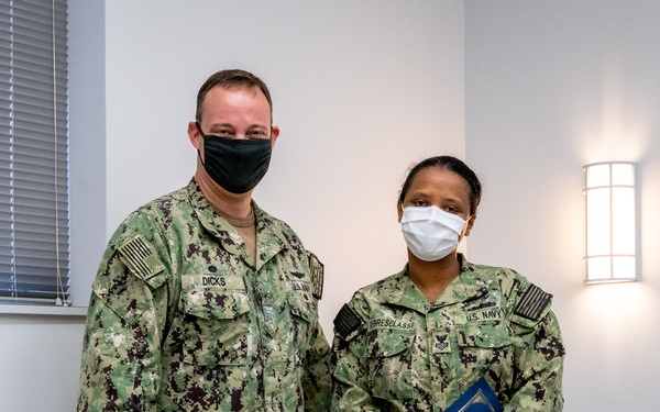 Frocking ceremony, December 2020