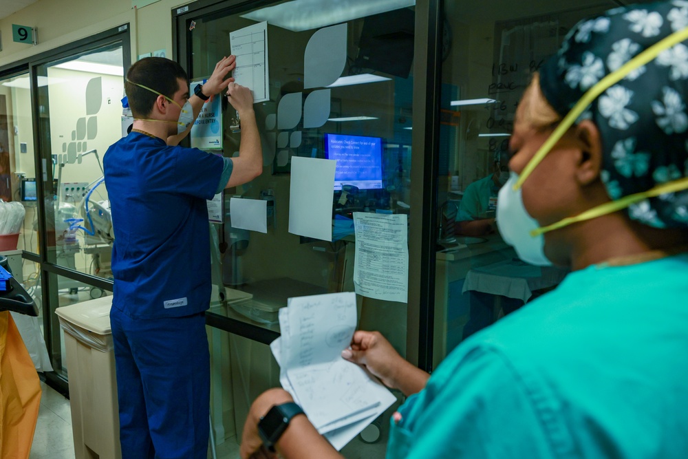 US Air Force Medical Providers Integrate with Adventist Health Lodi Memorial Hospital Personnel