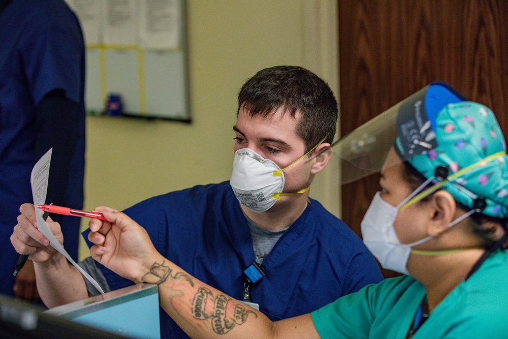 US Air Force Medical Providers Integrate with Adventist Health Lodi Memorial Hospital Personnel