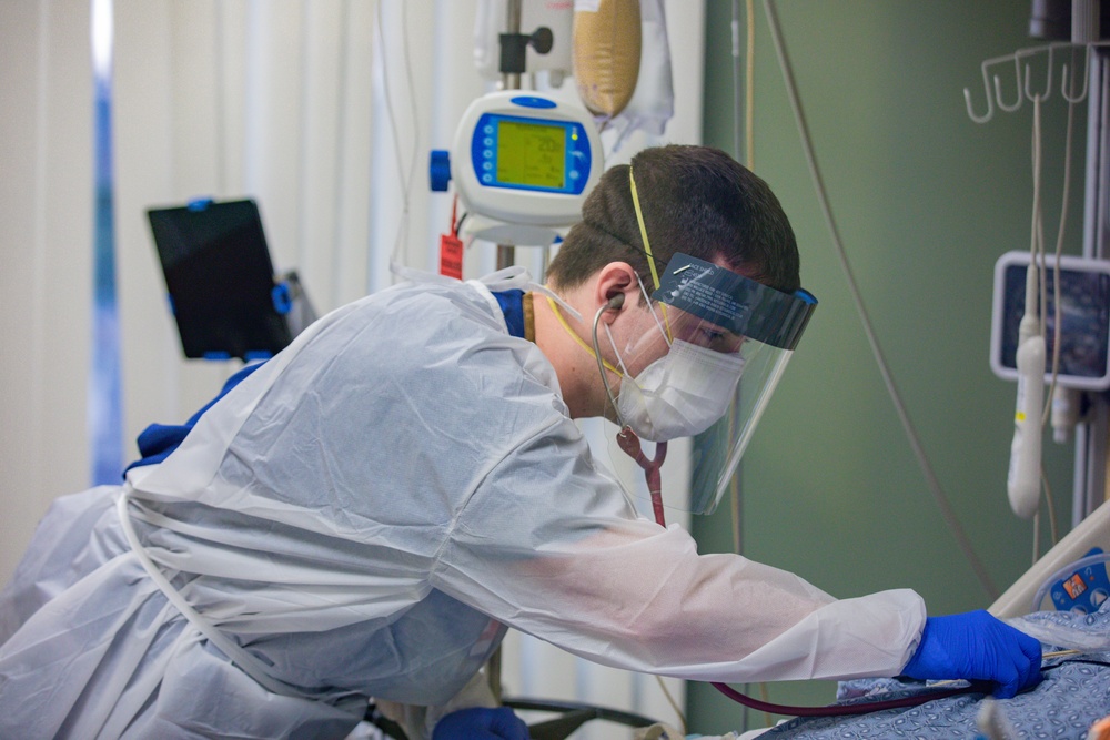 US Air Force Medical Providers Integrate with Adventist Health Lodi Memorial Hospital Personnel