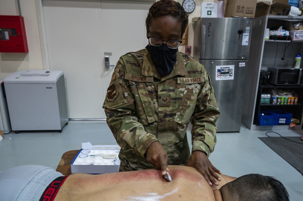 Physical Therapy provides in-house service to ADAB Airmen