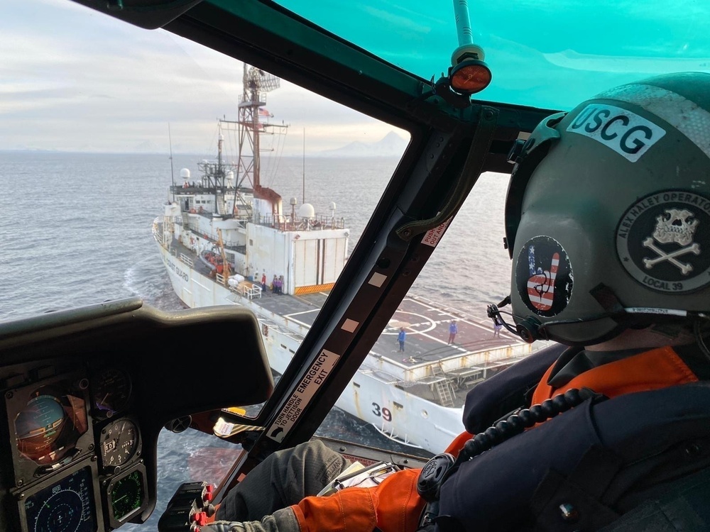 Coast Guard medevacs man near Dutch Harbor, Alaska