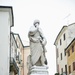 Winter Snowfall in Vicenza, Italy