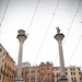 Winter Snowfall in Vicenza, Italy