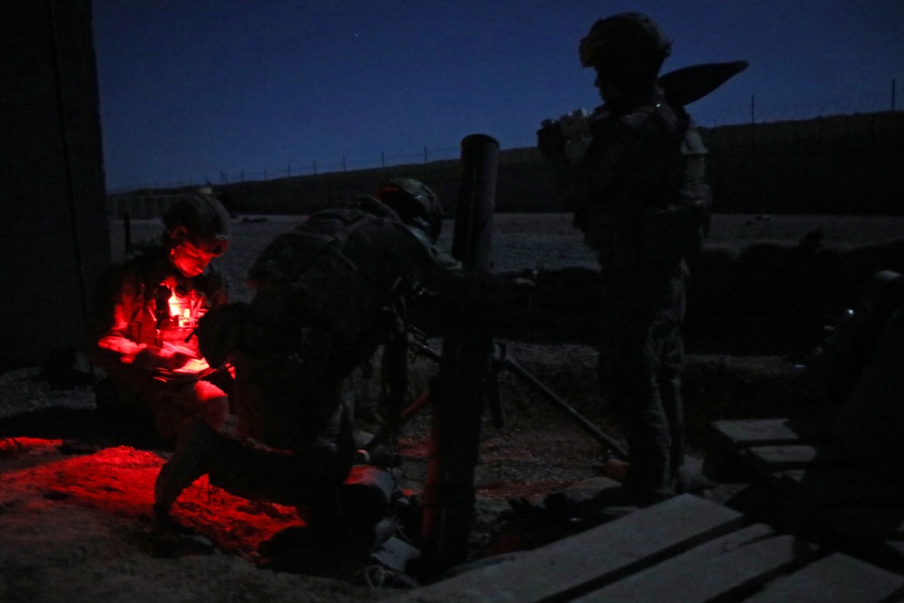 2-508th Paratroopers Conduct Live Fire Exercise