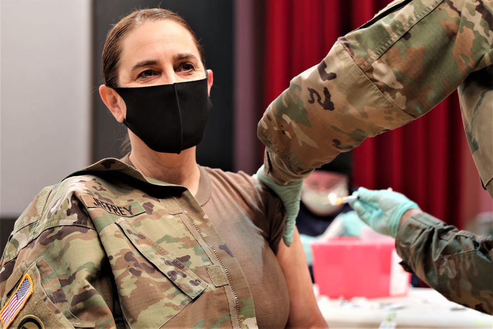 COVID-19 vaccinations begin for the Hohenfels military community