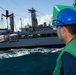 USS PHILIPPINE SEA CONDUCTS RAS WITH USNS LEROY GRUMMAN/DEPLOYMENT