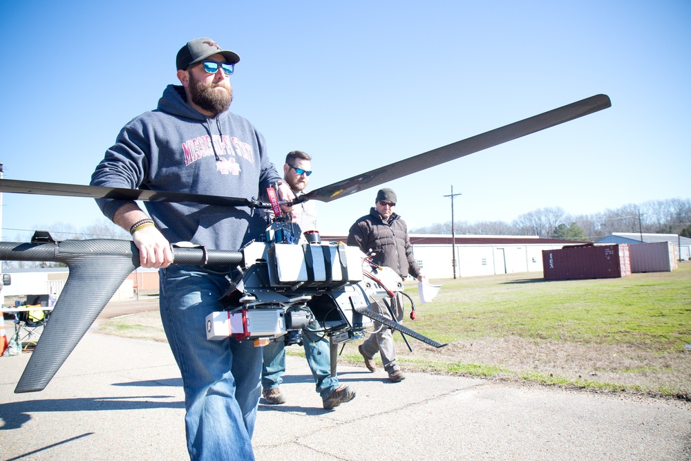 Uniquely qualified unmanned aircraft systems team completes data collection project