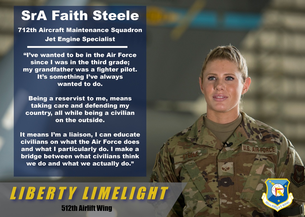 Liberty Limelight: SrA Faith Steele