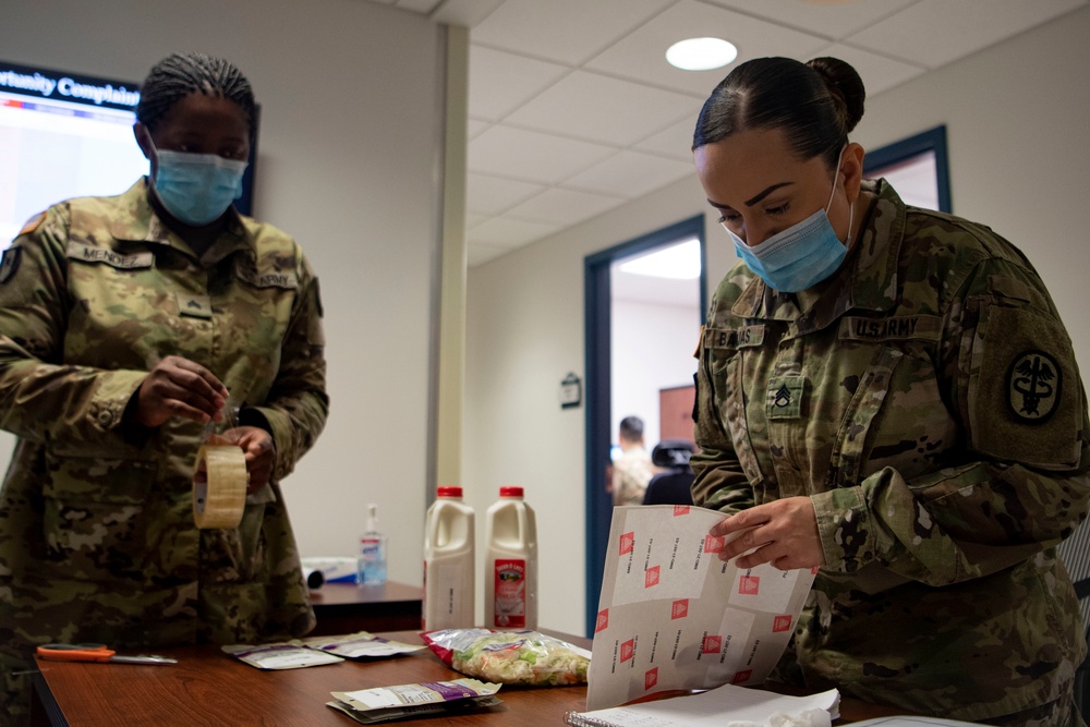 Soldiers provide care for JB MDL