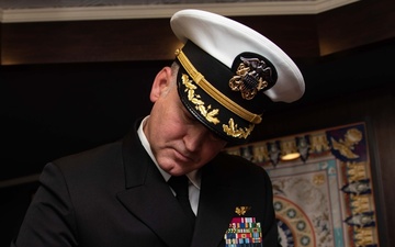 USS John C. Stennis Holds Change of Command Ceremony