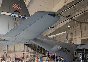 Chief Master Sgt. Larry Burba retires after 21 year in the KYANG