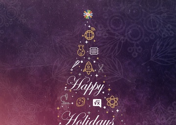 Happy Holidays ERDC Social Media Graphic