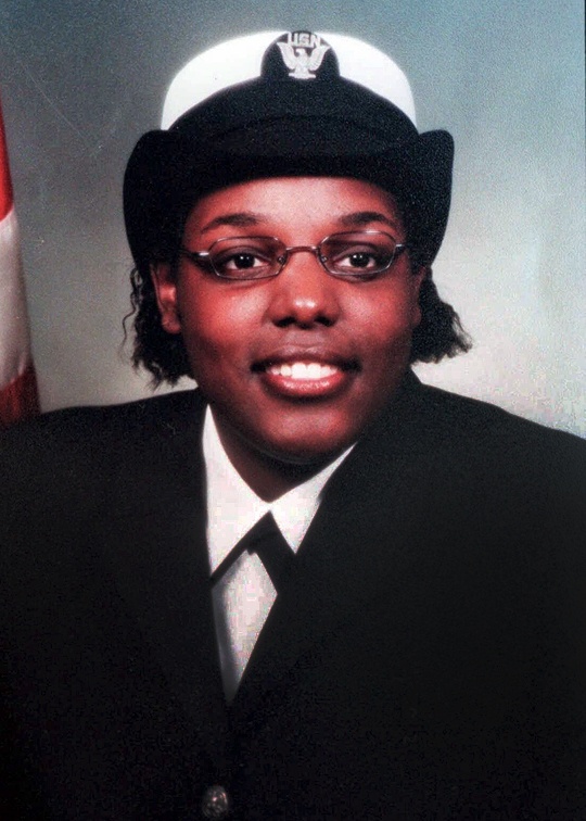 Portrait of Mess Management Specialist Seaman Lakeina M. Francis