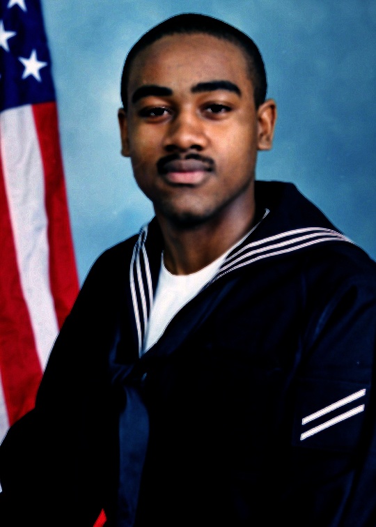 Portrait of Information Systems Technician Seaman Apprentice James R. McDaniels