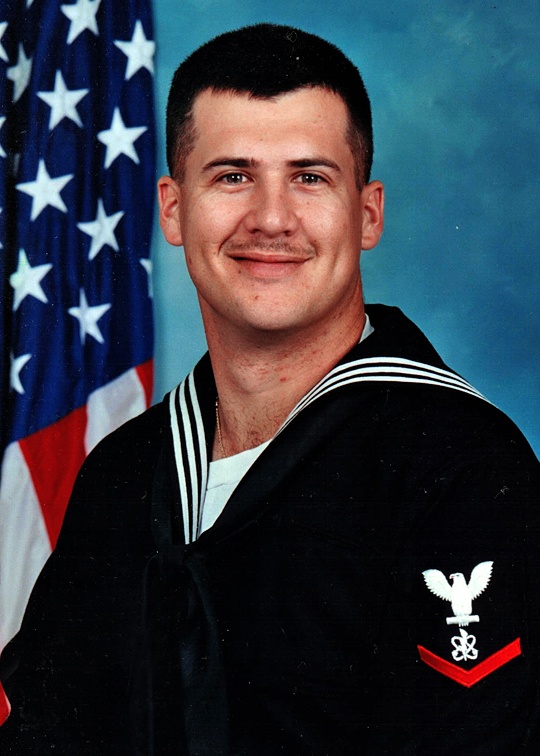 Portrait of Electronic Warfare Technician 3rd Class Ronald S. Owens