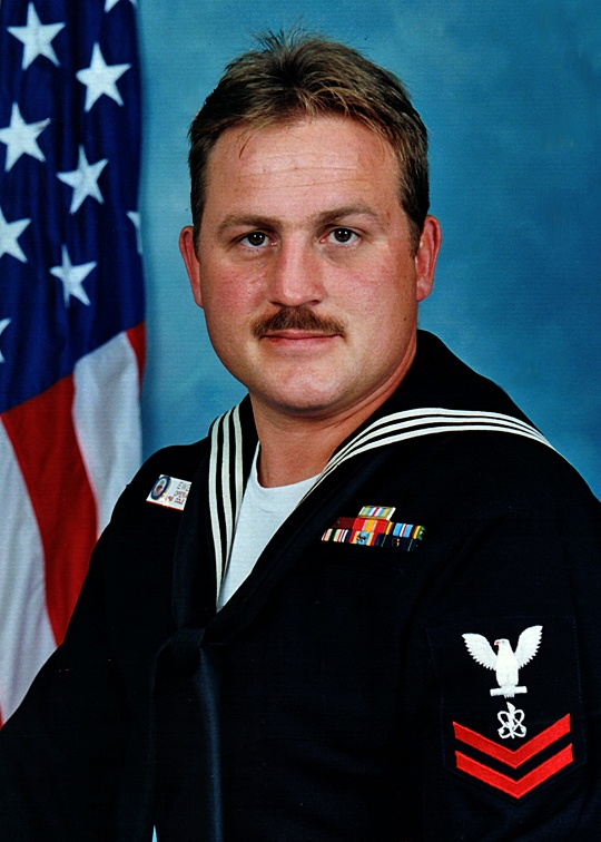 Portrait of Electronic Warfare Technician 2nd Class Kevin S. Rux