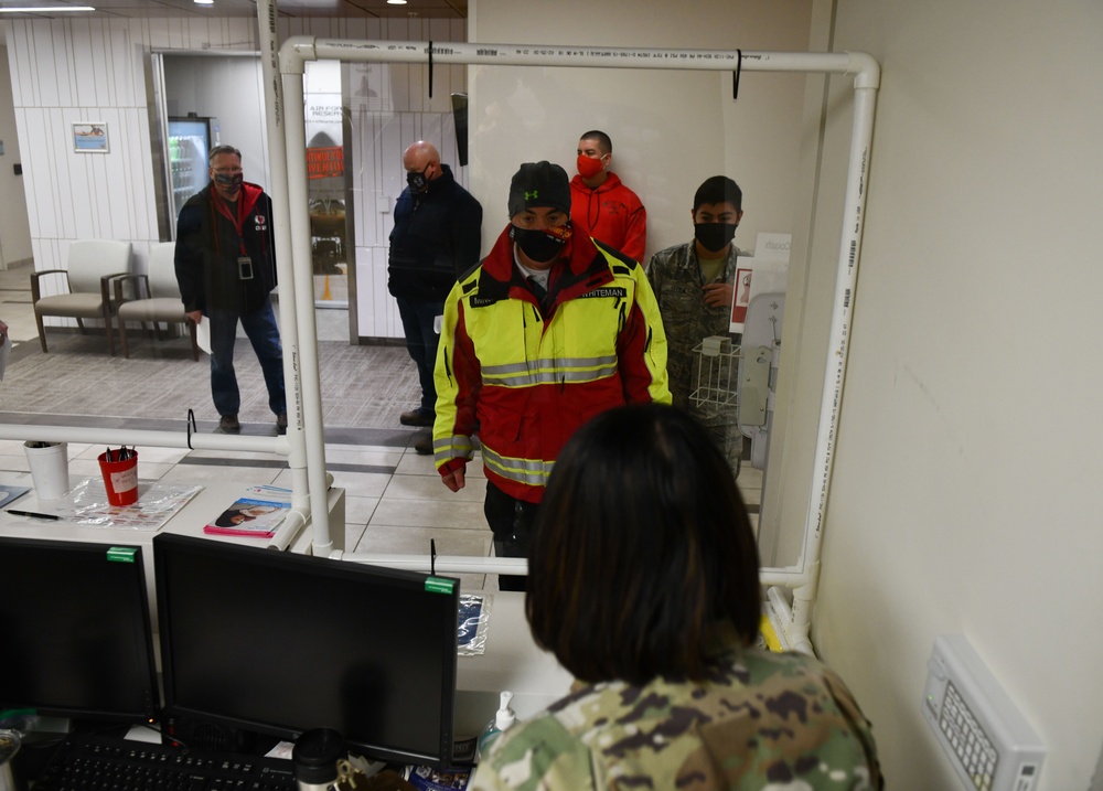 Airmen, mission essential personnel at Whiteman Air Force Base receive COVID-19 vaccine on New Years Eve