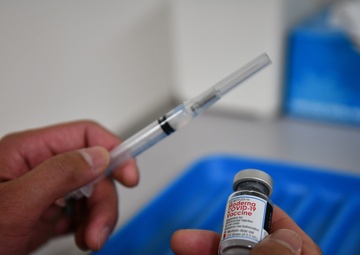 Airmen, mission essential personnel at Whiteman Air Force Base receive COVID-19 vaccine on New Years Eve