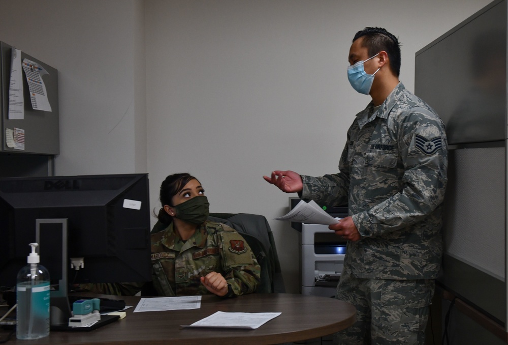 Airmen, mission essential personnel at Whiteman Air Force Base receive COVID-19 vaccine on New Years Eve
