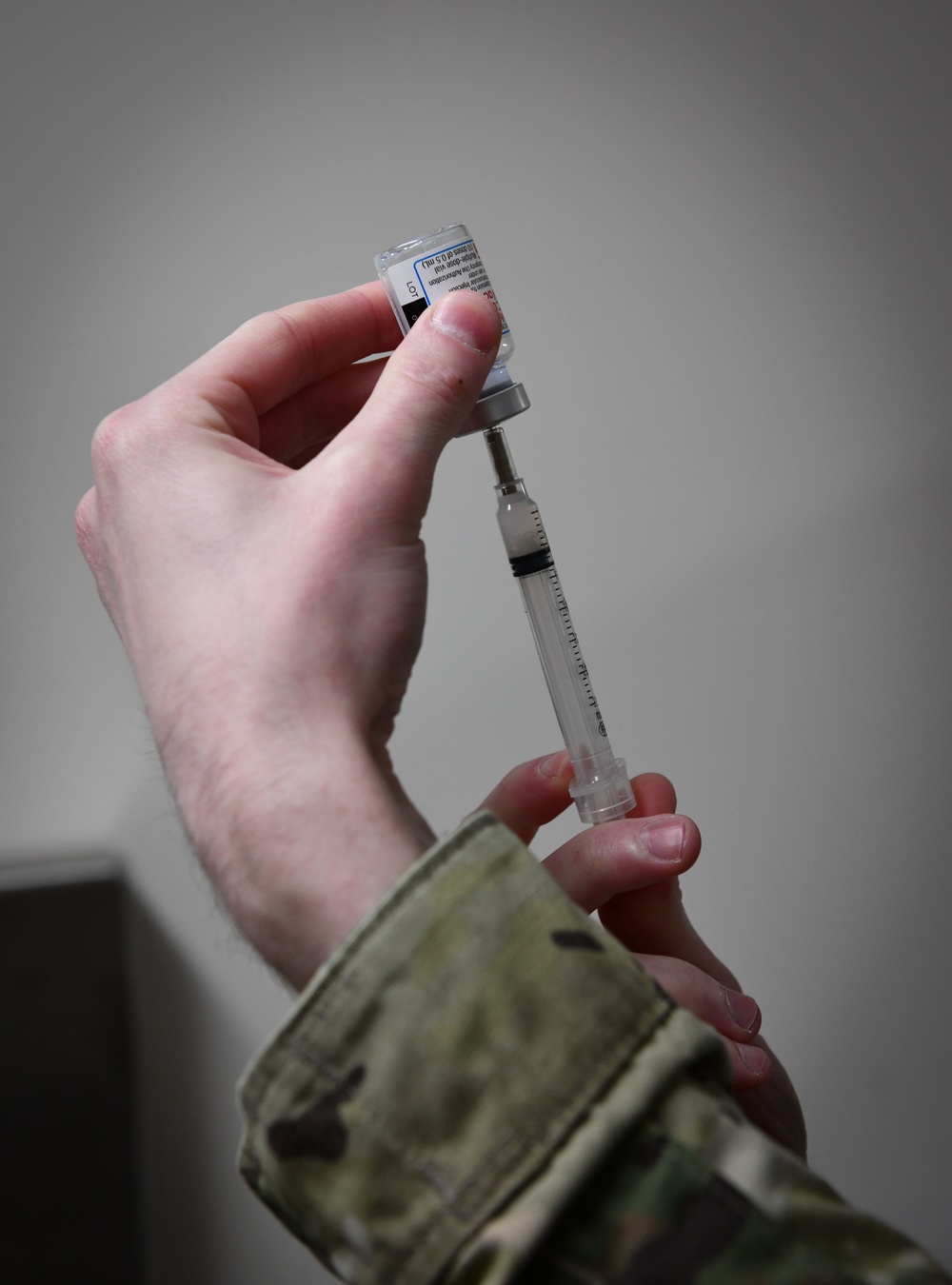 Airmen, mission essential personnel at Whiteman Air Force Base receive COVID-19 vaccine on New Years Eve