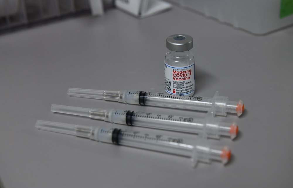 Airmen, mission essential personnel at Whiteman Air Force Base receive COVID-19 vaccine on New Years Eve