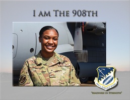 I am The 908th: Staff Sgt. Airielle Edwards
