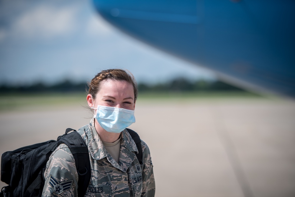 932nd Medical Group Airmen return home