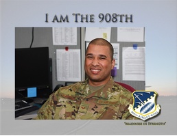 I am The 908th: Staff Sgt. Tristan Hordge