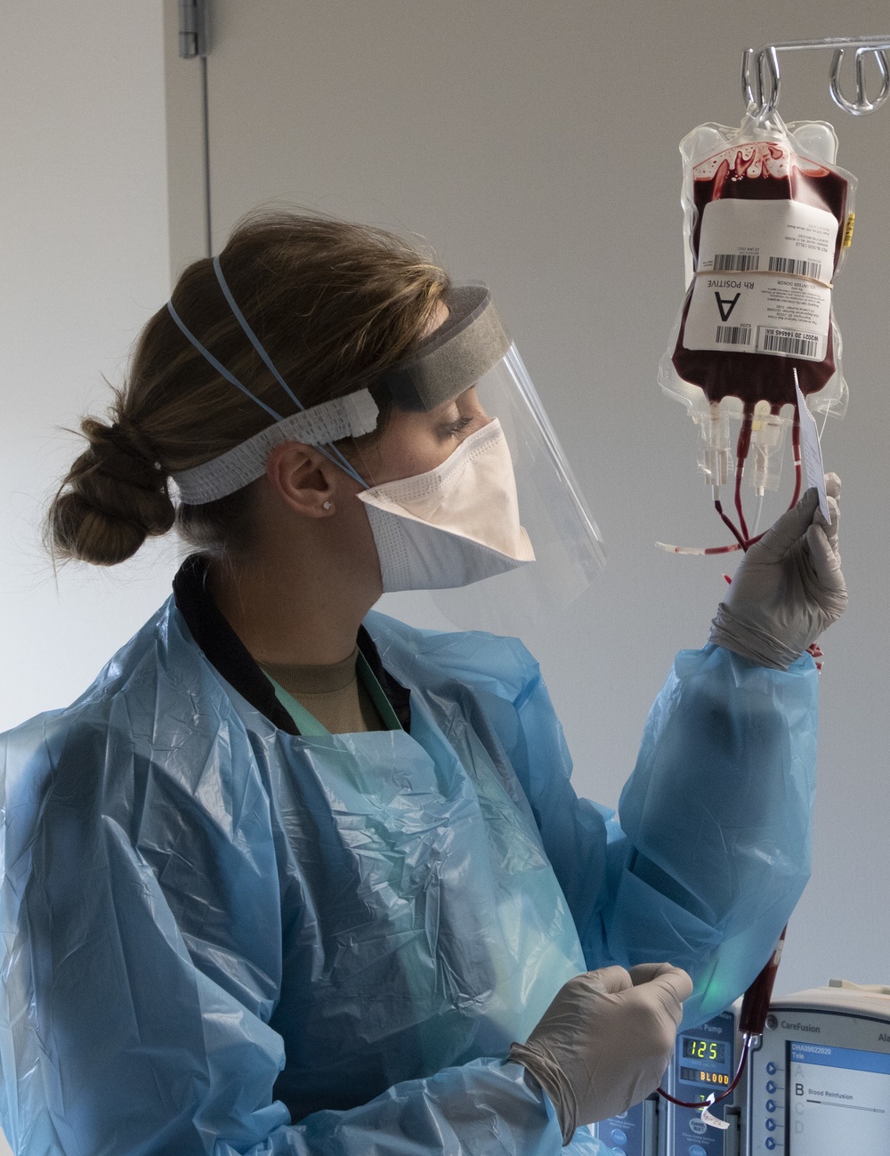 US Air Force medical personnel support Dameron Hospital