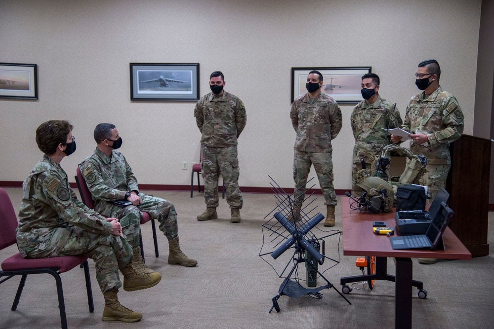 AMC leadership visits 621st CRW