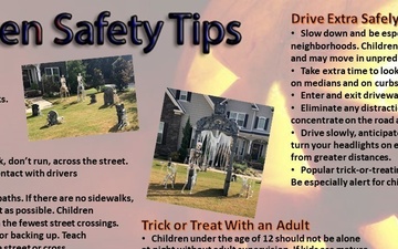Stay Safe: Halloween Safety