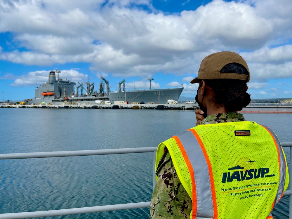 USNS Guadalupe Replenishment-at-sea Onload