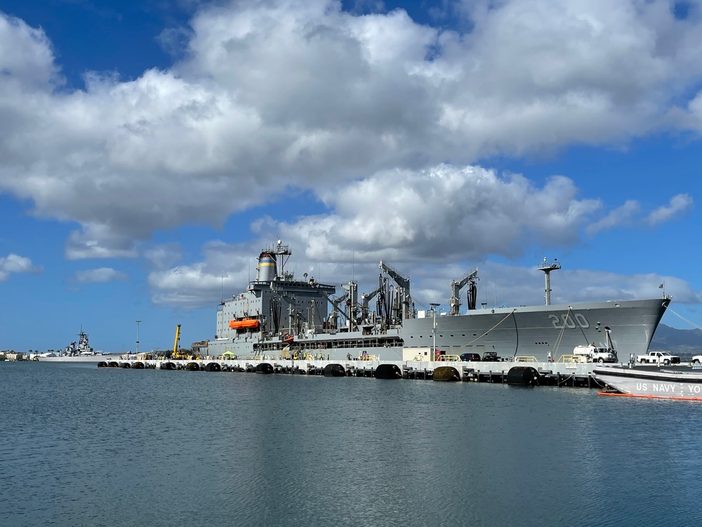 USNS Guadalupe Replenishment-at-sea Onload