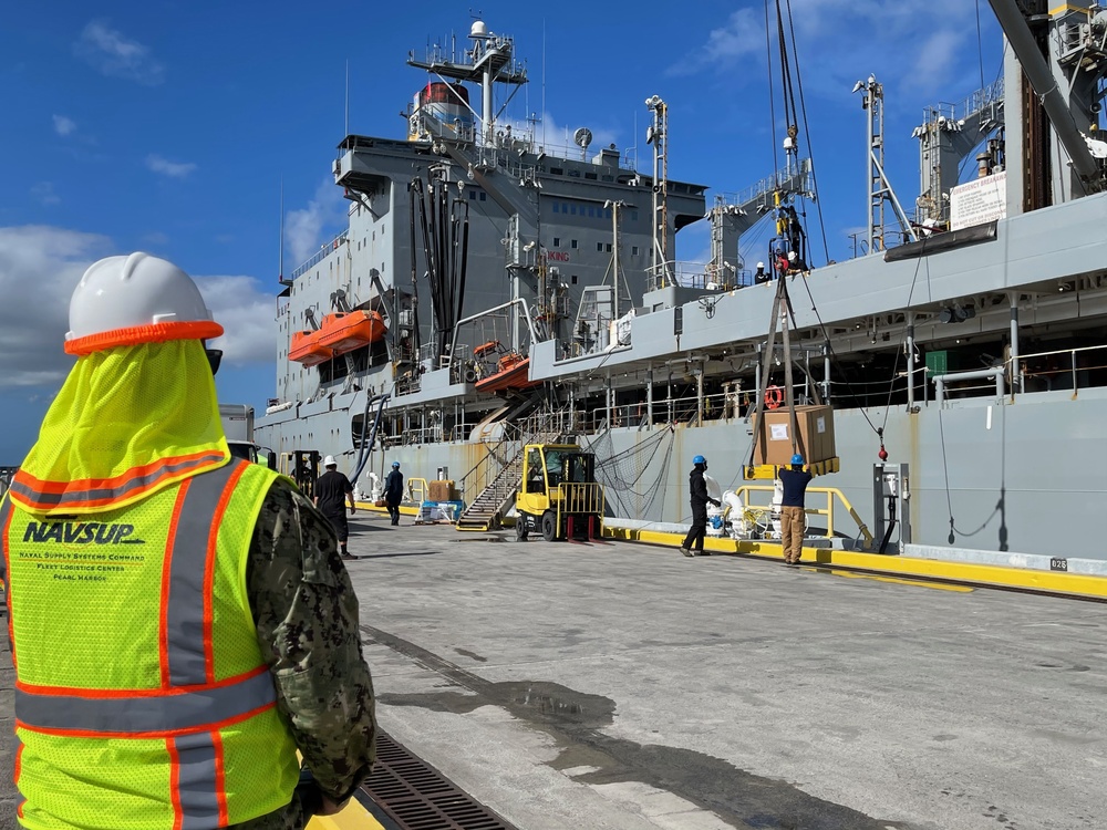 USNS Guadalupe Replenishment-at-sea Onload