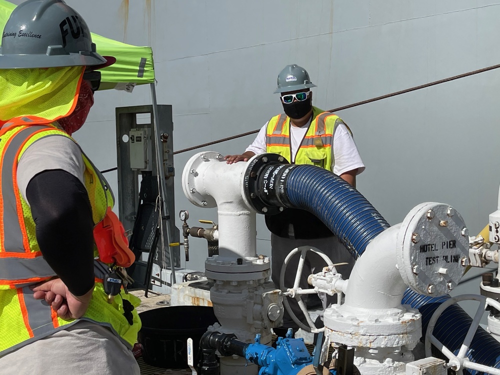 USNS Guadalupe Replenishment-at-sea Onload