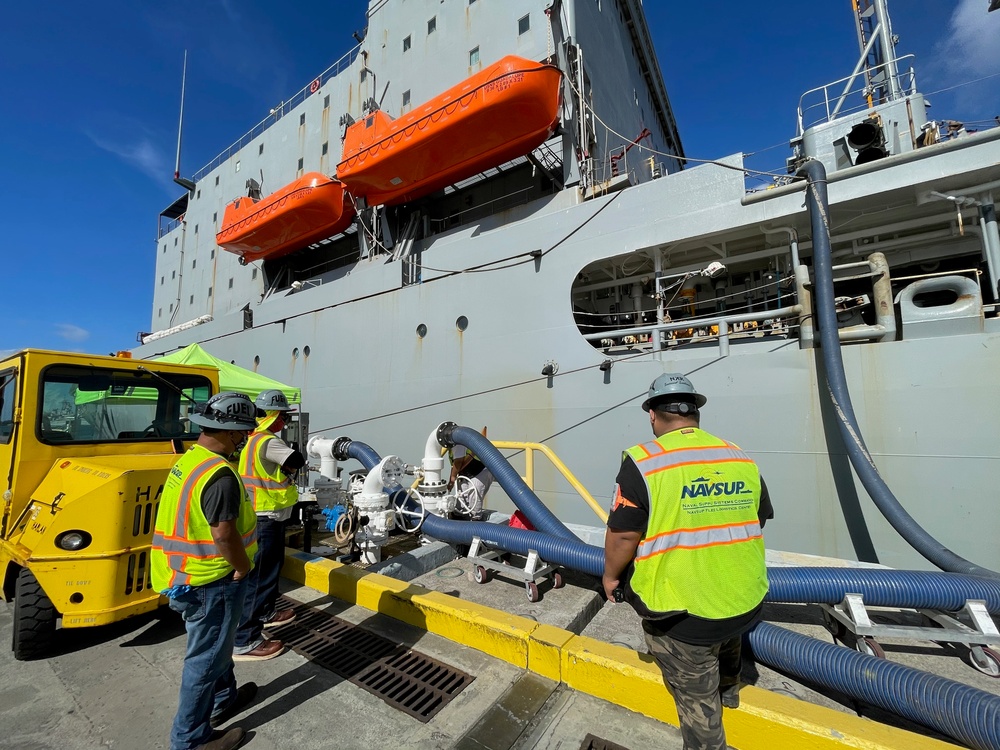 USNS Guadalupe Replenishment-at-sea Onload