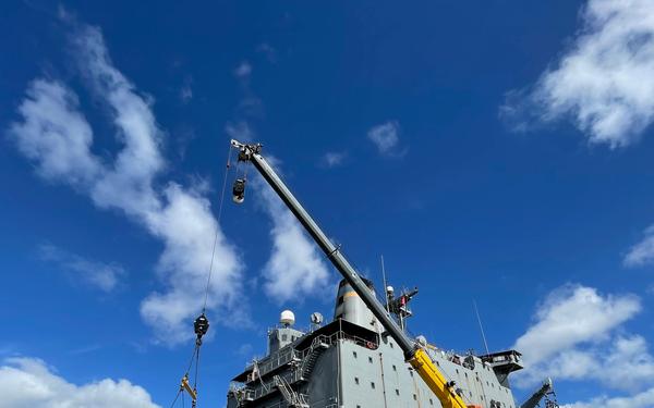 USNS Guadalupe Replenishment-at-sea Onload