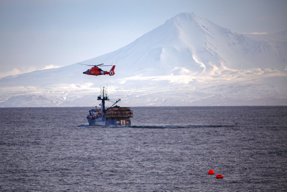 Coast Guard medevacs man near Dutch Harbor, Alaska
